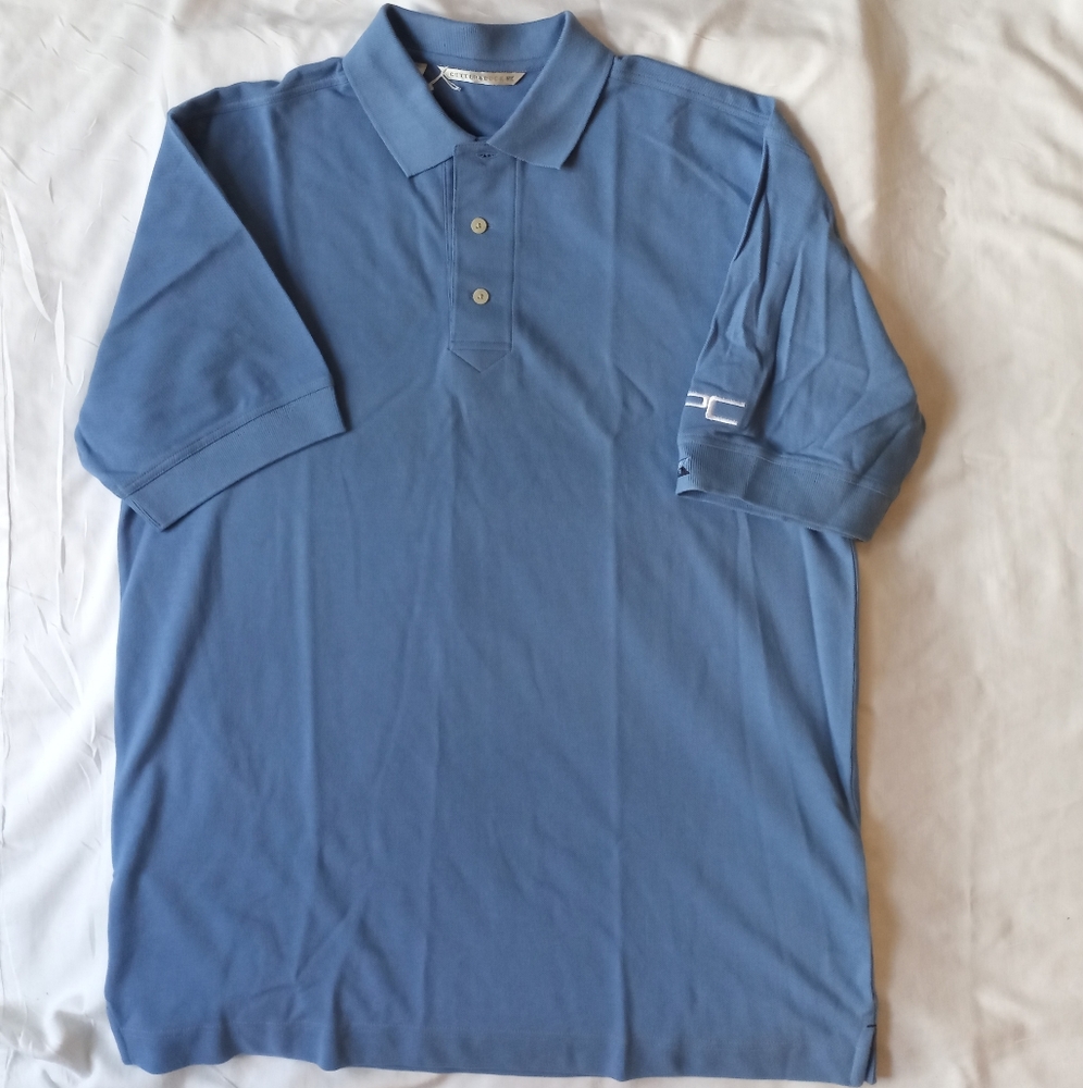 NWT Men's Cutter And Buck Button Up Coller Shirt